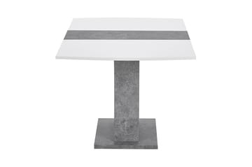 Matbord Seseli Förlängningsbart 140 cm - Vit|Grå - Möbler - Bord & matgrupp - Matbord & köksbord