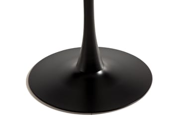 Matbord Severo 100 cm Runt - Vit Marmor|Svart - Möbler - Bord & matgrupp - Matbord & köksbord