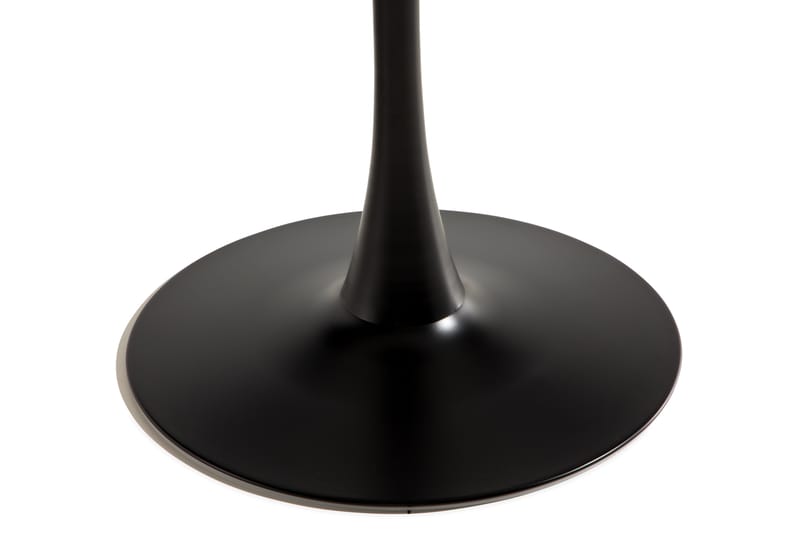 Matbord Severo 100 cm Runt - Vit Marmor|Svart - Möbler - Bord & matgrupp - Matbord & köksbord