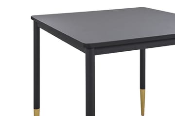 Matbord Shamley 80 cm - Svart/Guld - Möbler - Bord & matgrupp - Matbord & köksbord