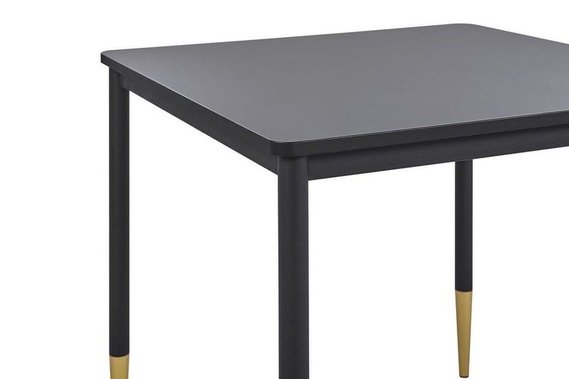 Matbord Shamley 80 cm - Svart/Guld - Möbler - Bord & matgrupp - Matbord & köksbord