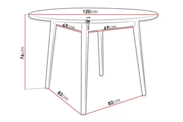 Matbord - Svart - Möbler - Bord & matgrupp - Matbord & köksbord