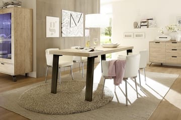 Matbord Terreno 188 cm - Ek|Metall - Möbler - Bord & matgrupp - Matbord & köksbord