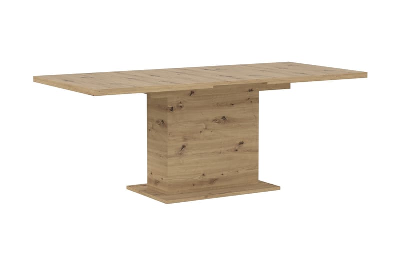 Matbord Tournel Förlängningsbart 160 cm - Brun - Matbord & köksbord