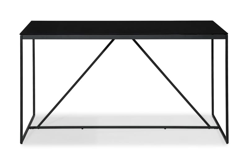 Matbord Treni 140 cm - Glas|Metall - Matbord & köksbord