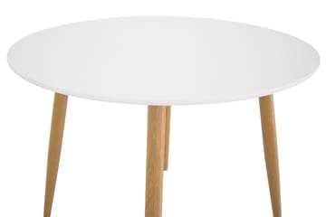 Matbord Trym 100 cm Runt - Vit - Möbler - Bord & matgrupp - Matbord & köksbord
