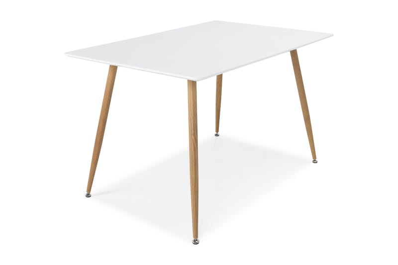 Matbord Trym 120 cm - Vit - Matbord & köksbord