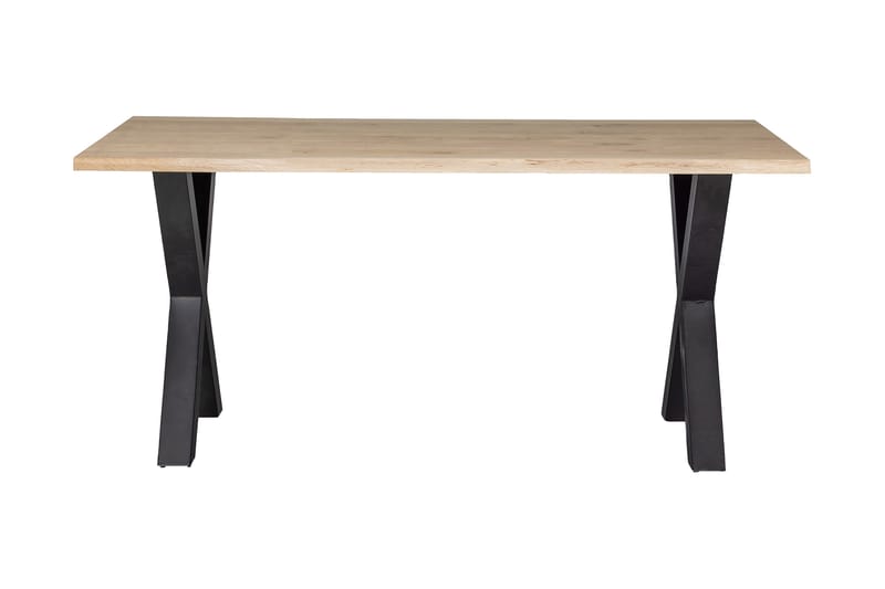 Matbord Tuor X-Formade Ben 180 cm - Ek/Svart - Möbler - Bord & matgrupp - Matbord & köksbord