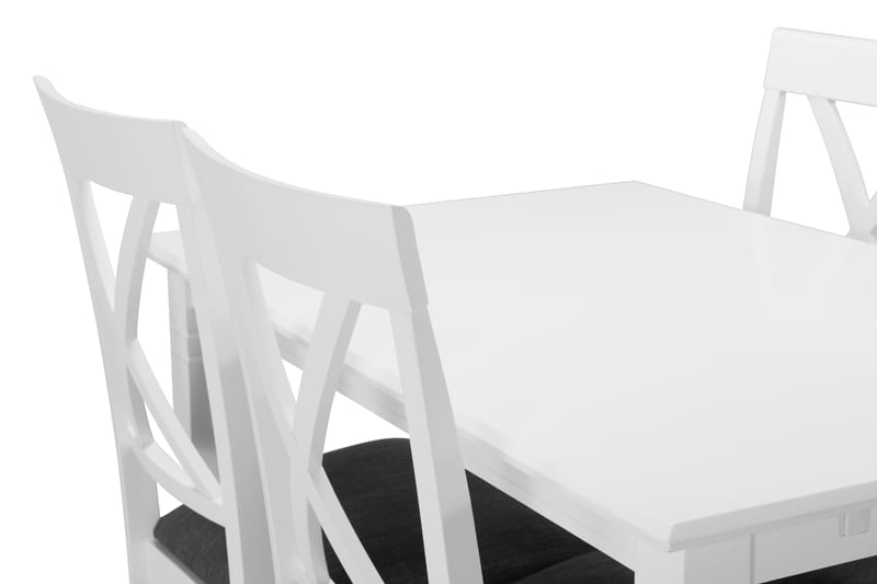 Matbord Twain Förlängningsbart 120 cm - Vit - Matbord & köksbord