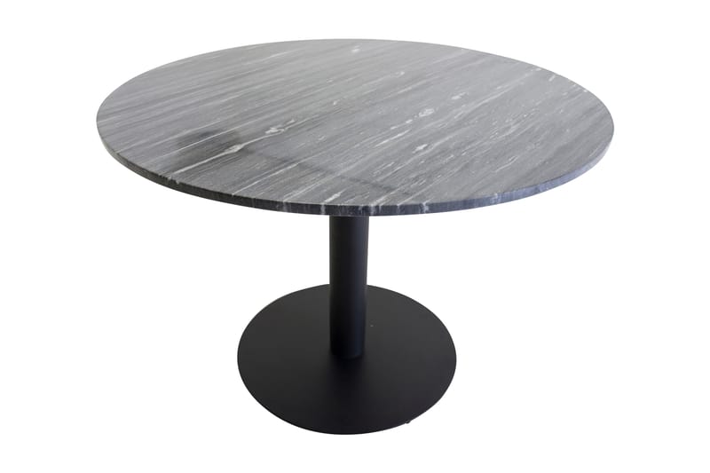 Matbord Venture Home Admira Matbord 106 cm Runt Marmor Black - Möbler - Bord & matgrupp - Matbord & köksbord