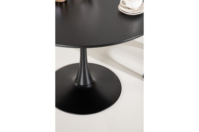 Matbord Venture Home Glade Matbord 100x74 cm Runt Black - Möbler - Bord & matgrupp - Matbord & köksbord