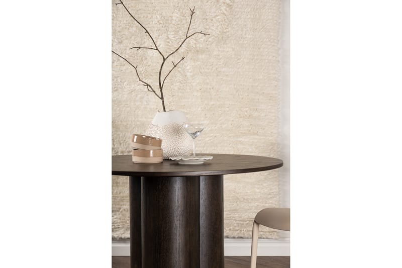 Matbord Venture Home Olivia Matbord 110 cm Runt Brown 110 cm - Möbler - Bord & matgrupp - Matbord & köksbord