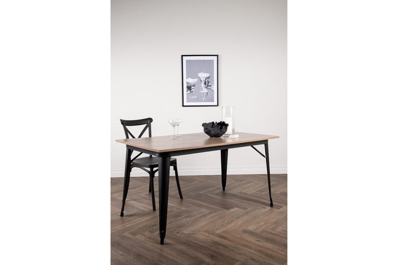 Matbord Venture Home Tempe Matbord 140 cm Walnut - Möbler - Bord & matgrupp - Matbord & köksbord