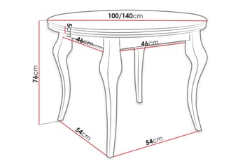 Matbord - Vit - Möbler - Bord & matgrupp - Matbord & köksbord