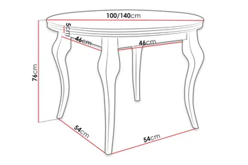 Matbord - Vit - Möbler - Bord & matgrupp - Matbord & köksbord