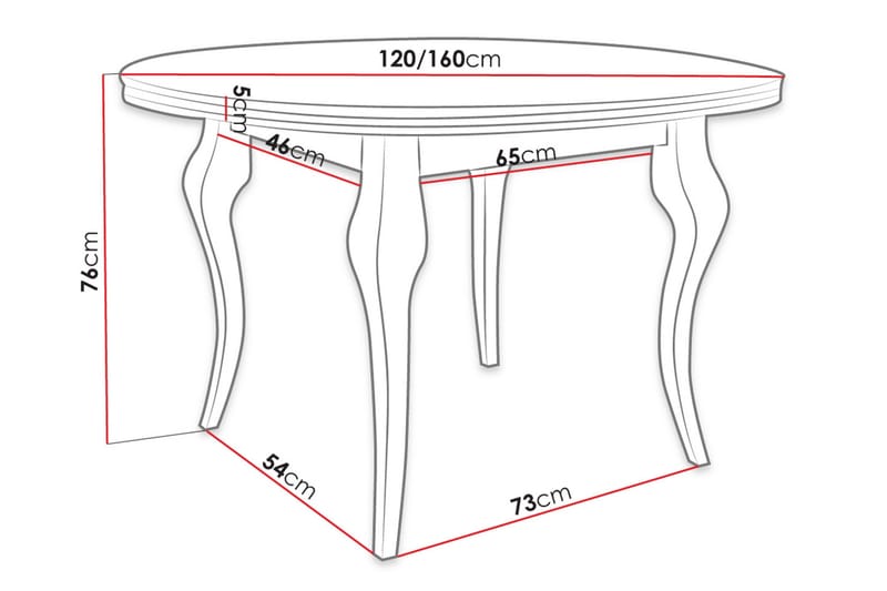 Matbord - Vit - Möbler - Bord & matgrupp - Matbord & köksbord