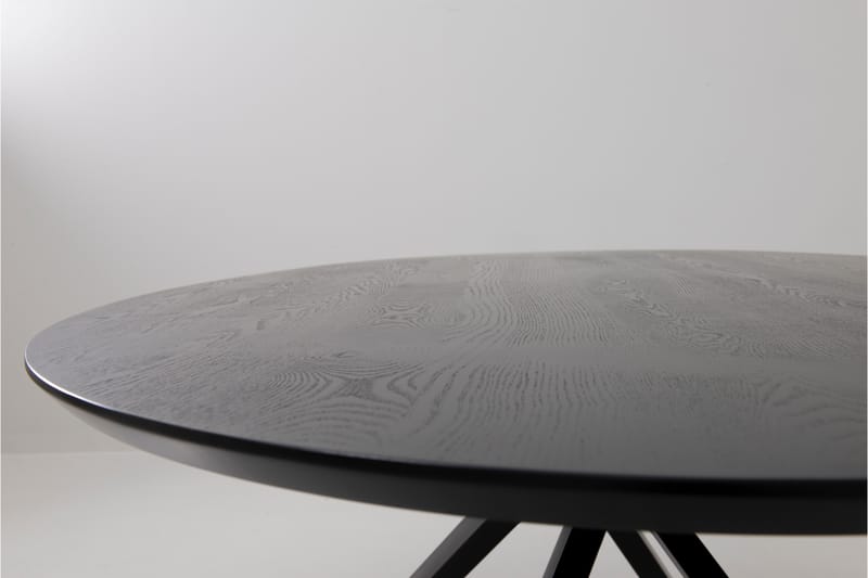 Matbord Volva Ovalt 240 cm - Svart - Matbord & köksbord