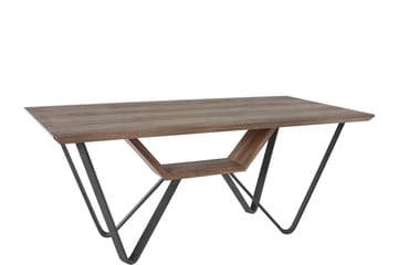 Matbord Wheatride 180 cm - Natur/Svart - Möbler - Bord & matgrupp - Matbord & köksbord