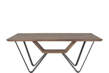 Matbord Wheatride 180 cm - Natur/Svart - Möbler - Bord & matgrupp - Matbord & köksbord