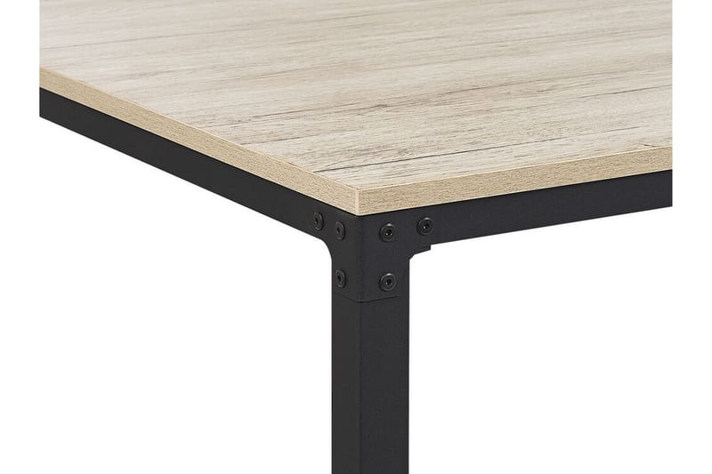 Matbord Wined 150 cm - Ljust Trä/Svart - Möbler - Bord & matgrupp - Matbord & köksbord