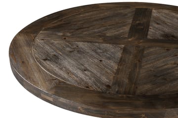 Matbord Yorkshire 120 cm Runt - Natur/Vit - Möbler - Bord & matgrupp - Matbord & köksbord