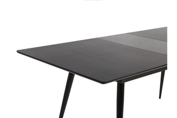 Matbord Peverel 200 cm Hopfällbart - Svart - Möbler - Bord & matgrupp - Matbord & köksbord