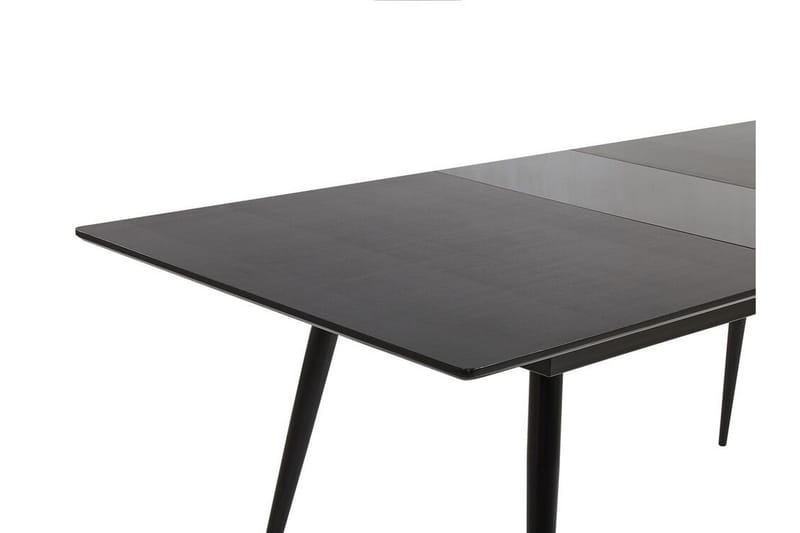 Matbord Peverel 200 cm Hopfällbart - Svart - Möbler - Bord & matgrupp - Matbord & köksbord