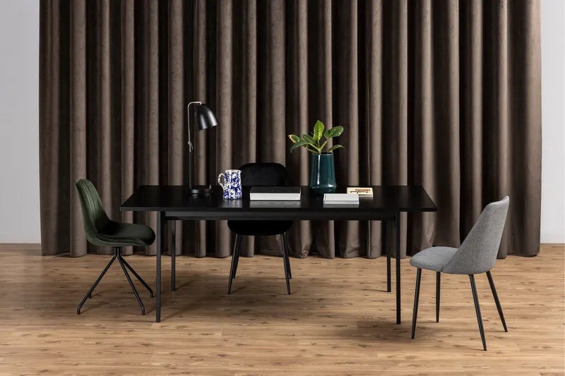 Mehoopany Matbord 200x90 cm - Svart - Möbler - Bord & matgrupp - Matbord & köksbord