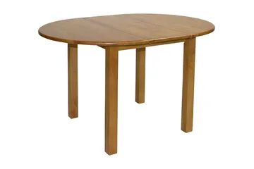 Mix Match Förlängningsbart Runt Matbord 90 cm med Trä- och Ekutseende - Natur - Möbler - Bord & matgrupp - Matbord & köksbord