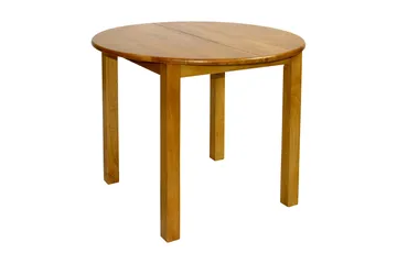Mix Match Förlängningsbart Runt Matbord 90 cm med Trä- och Ekutseende - Natur - Möbler - Bord & matgrupp - Matbord & köksbord