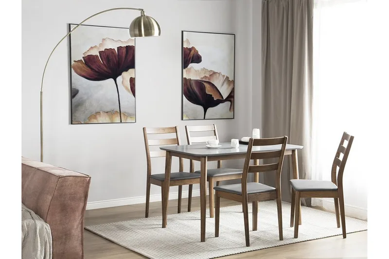 Modesto Matbord 118 cm - Grå - Möbler - Bord & matgrupp - Matbord & köksbord