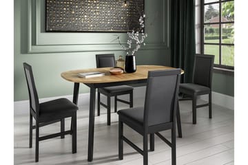 Narberth Matbord 80 cm - Svart - Möbler - Bord & matgrupp - Matbord & köksbord