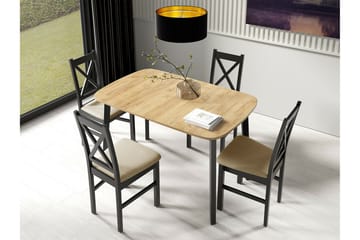 Narberth Matbord 80 cm - Svart - Möbler - Bord & matgrupp - Matbord & köksbord