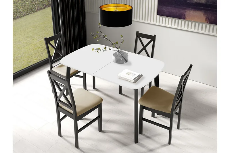 Narberth Matbord 80 cm - Vit - Möbler - Bord & matgrupp - Matbord & köksbord