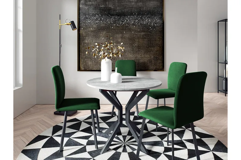 Narberth Matbord - Svart - Möbler - Bord & matgrupp - Matbord & köksbord