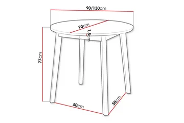 Narberth Matbord - Vit - Möbler - Bord & matgrupp - Matbord & köksbord