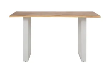 Netan Matbord 140 cm - Akacia Brun/Vit - Möbler - Bord & matgrupp - Matbord & köksbord