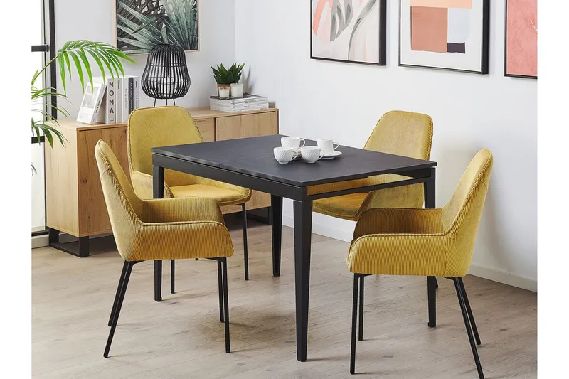 Norley Matbord 160 cm - Svart - Möbler - Bord & matgrupp - Matbord & köksbord