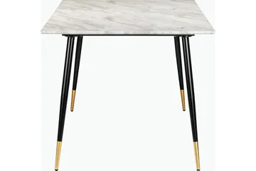 Oktoos Matbord 120 cm - Grå/Vit/Svart/Guld - Möbler - Bord & matgrupp - Matbord & köksbord