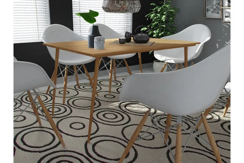 Oktoos Matbord 120 cm - Natur - Möbler - Bord & matgrupp - Matbord & köksbord