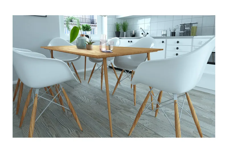 Oktoos Matbord 160 cm - Natur - Möbler - Bord & matgrupp - Matbord & köksbord