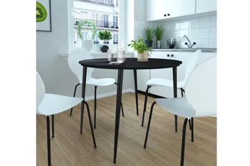 Oktoos Matbord Runt 100 cm - Svart - Möbler - Bord & matgrupp - Matbord & köksbord