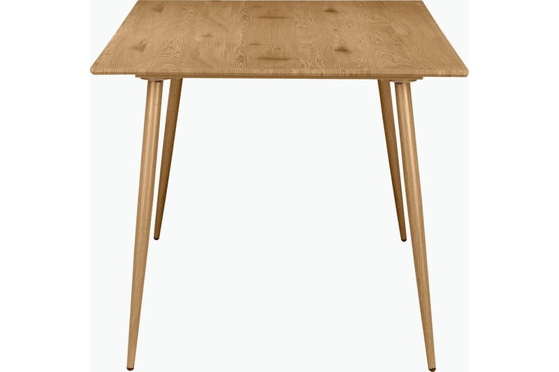 Oktoos Rektangulärt Matbord 120 cm i Trä med Metallben - Brun - Möbler - Bord & matgrupp - Matbord & köksbord