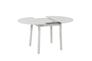 Oliver Litet Runt Matbord 100 cm i Målad MDF - Vit - Möbler - Bord & matgrupp - Matbord & köksbord