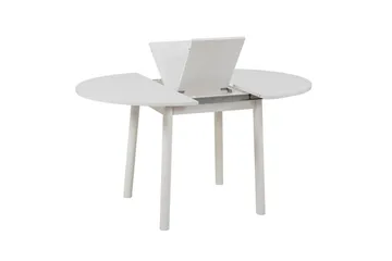 Oliver Litet Runt Matbord 100 cm i Målad MDF - Vit - Möbler - Bord & matgrupp - Matbord & köksbord