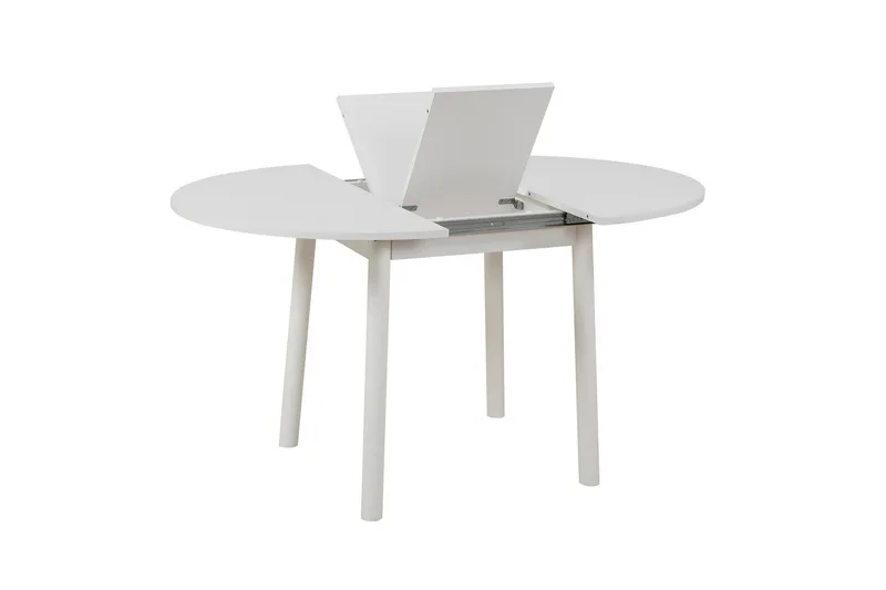 Oliver Litet Runt Matbord 100 cm i Målad MDF - Vit - Möbler - Bord & matgrupp - Matbord & köksbord