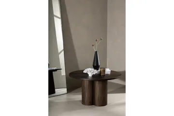 Olivia Soffbord 80 cm Runt - Brun - Möbler - Bord & matgrupp - Soffbord