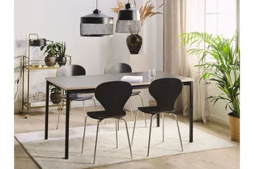 Ozein Matbord 190 cm Förlängningsbart - Svart - Möbler - Bord & matgrupp - Matbord & köksbord