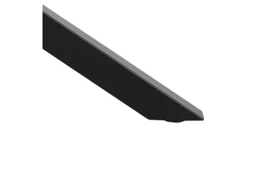 Parkins Rektangulärt Matbord 160 cm med Betong- och Metallutseende - Mörkgrå - Möbler - Bord & matgrupp - Matbord & köksbord