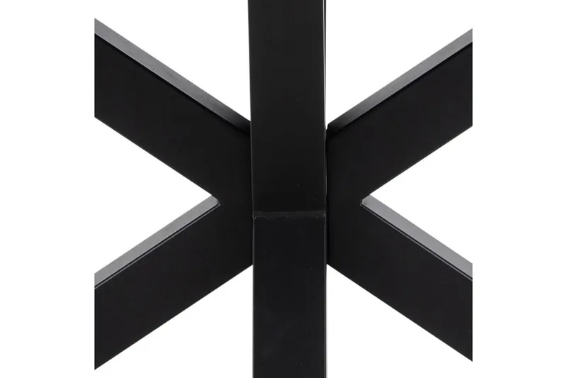 Parkins Rektangulärt Matbord 160 cm med Betong- och Metallutseende - Mörkgrå - Möbler - Bord & matgrupp - Matbord & köksbord